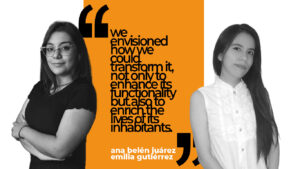Portrait of Ana Belén Juárez and Emilia Gutiérrez González, winners of the Inspireli Award